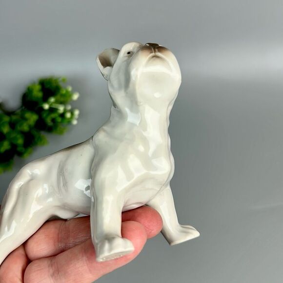 Ceramic Standing French Bulldog Dog Figurine Vintage made in Japan - Picture 7 of 11